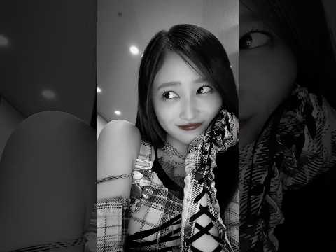 #井上和 が #モノクロリップチャレンジ でロックに決めてみました⚡️💄 #乃木坂46_是非に及ばず#乃木坂46